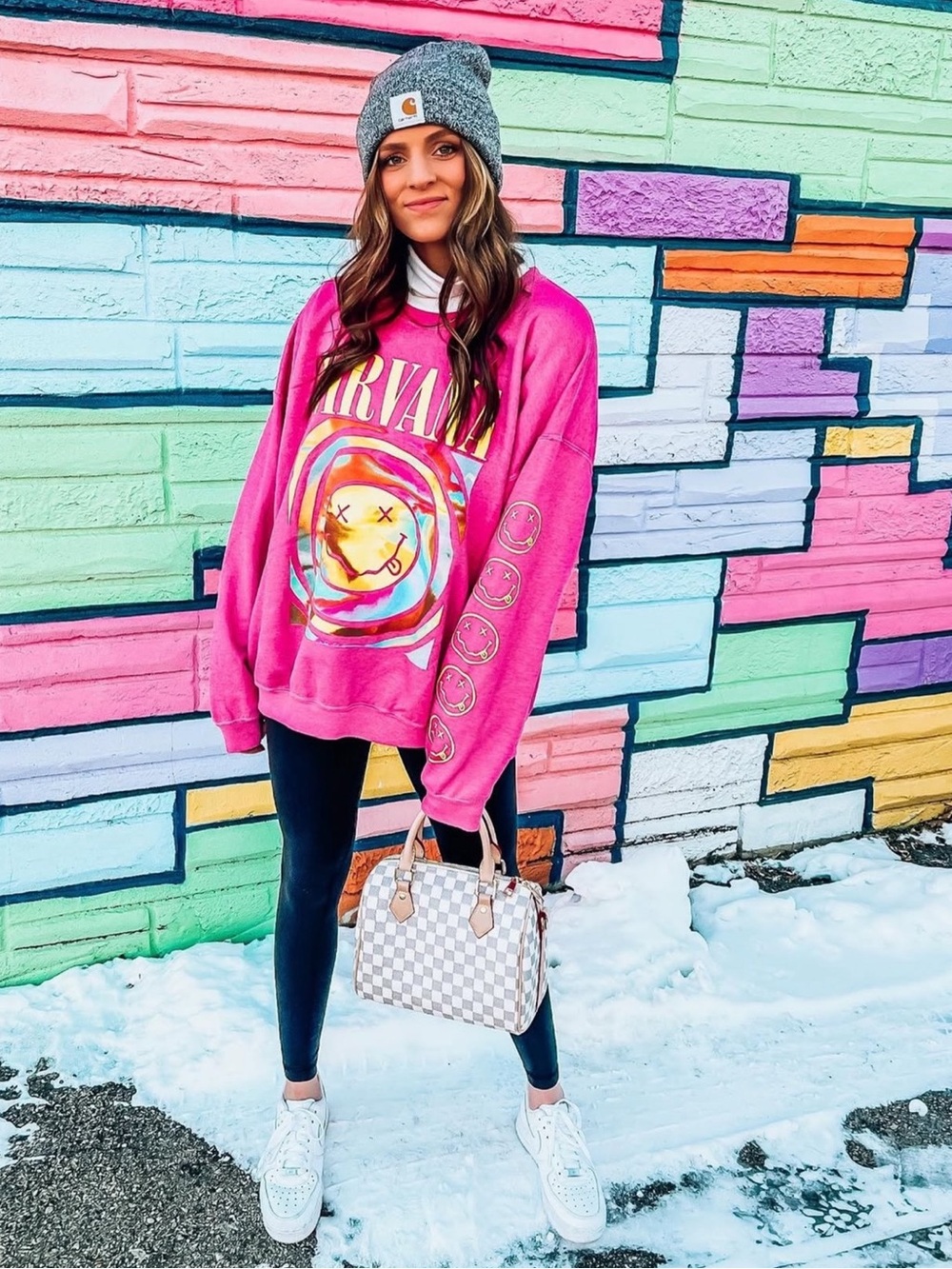 URBAN OUTFITTERS NIRVANA GRAPHIC CREWNECK